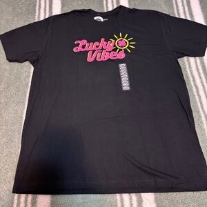 Black Clover 🍀 Live Lucky - Lucky Vibes Black T-Shirt